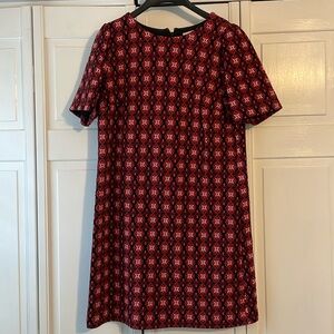 Loft Black and Red Dress